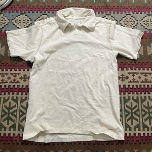 Mens Patagonia polo tan medium